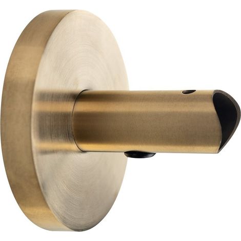 Adaptateur pour élément chauffant de radiateur (radiateurs de forme ronde uniquement), or mat