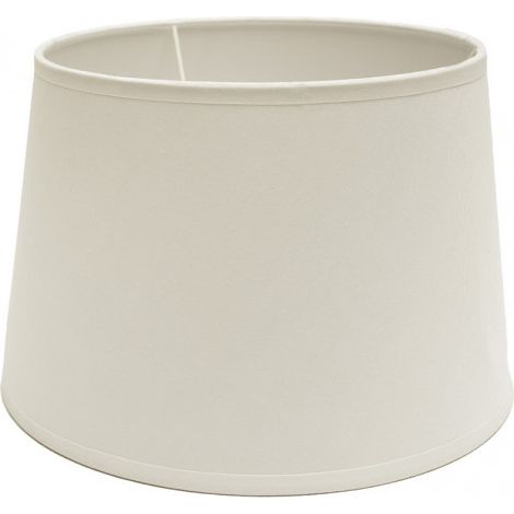 FAB 157314015 Klarer Lampenschirm E27 Beige 40dx30dx26h Offen Konisch