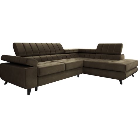 Canapé d'angle Comfivo Agnus, Wave 09, Disponible, 264x203x73cm, 0 (1/5)