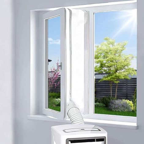 Joint de fenêtre EGNBU 300 cm pour climatiseurs mobiles, climatisation, sèche-linge, sécheuses d'échappement, puits de lumière (1/5)
