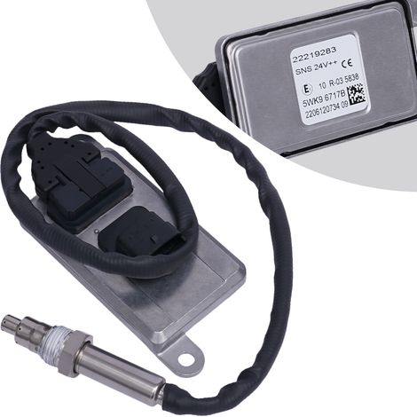 NOx-Sensor 24V für Volvo & Renault LKW, OE 7485133215, Direkter Austausch, 4-Pin (1/5)