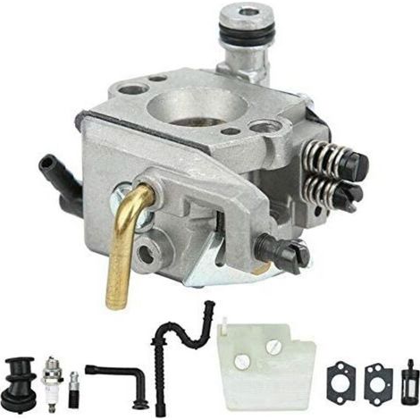 Kit di aspirazione carburatore per motoseghe Stihl 024/026/MS260 – tubo + filtro + attrezzi – compatibile con i ricambi originali