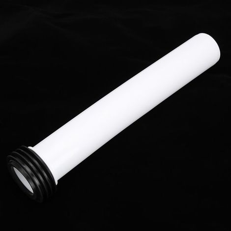 Réservoir de chasse d'eau mural blanc – tube vertical allongé, installation discrète pour WC suspendus, accessoire sanitaire (1/5)