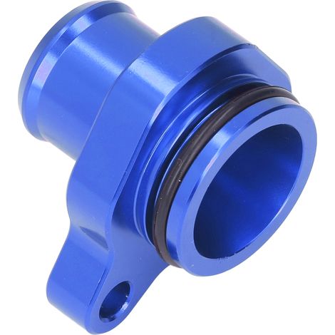 Tuyau d'eau de voiture en alliage d'aluminium avec collier de serrage, remplacement pour moteurs N54 3.0L biturbo 335i 335xi 135i, couleur bleue (1/5)