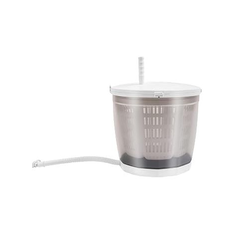 Mini essoreuse à linge manuelle 2 en 1 jusqu'à 2 kg avec taux de déshydratation de 40 à 50 %, 35 x 35 x 32 cm, mini machine à laver en plastique avec pieds à ventouse, machine à laver portable pour (1/5)