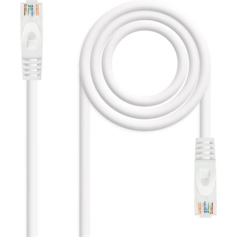 Rj45 Cat6a Utp Cu Lszh 0,25m White Nanocable 10.20.1800-l25-w (1/2)