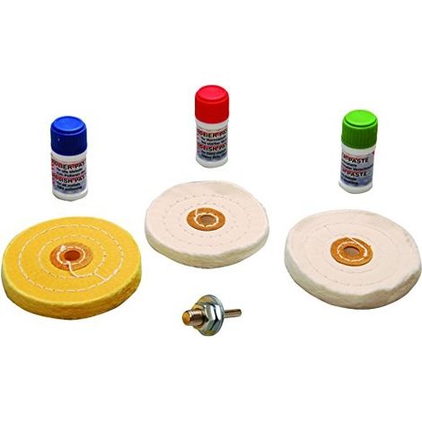 Kit lucidatura bgs-technic 3991 7 pezzi metalli duri