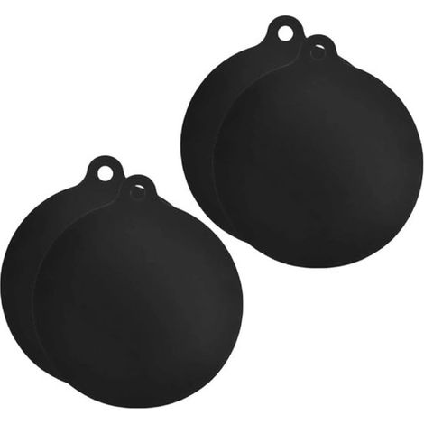 Hochtemperatur-Silikon-Schutzmatten für Induktionskochfelder 4-teiliges Set rutschfest und hitzebeständig für Induktions und verhindern Kratzer Glas (1/4)