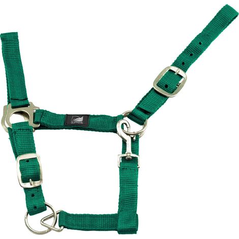 GRASS GREEN taglia FULL Supreme Cavezza nylon doppia regolazione (1/3)