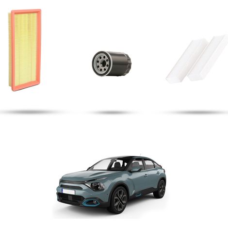 Kit tagliando 3 filtri compatibile con Citroen C4 III 1.2 Puretech 114kw dal 2021 (1/5)