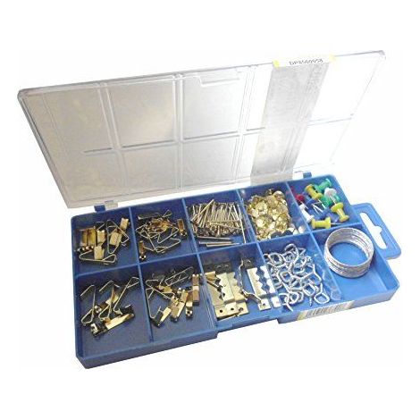 Connex DP8500058 Assortiment crochets pour tableaux, 200 pieces