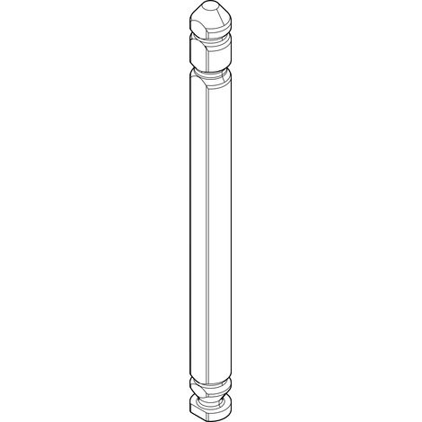 ROTO NX Axerlagerstift L=86 mm zu Axerlager T/P silber