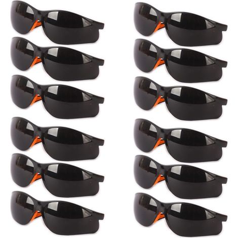 Safety goggles goggles work goggles Protective goggles, safety glasses with clear lenses, scratch resistant, anti-fog & anti-UV (1/5)