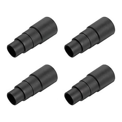 4pcs Adaptateur de Flexible d'Aspirateur, Kit Réducteur Universel pour Tuyau d'Aspiration, Raccord de Conversion pour Nettoyeur, Connecteur de Manche à Poussière (1/5)
