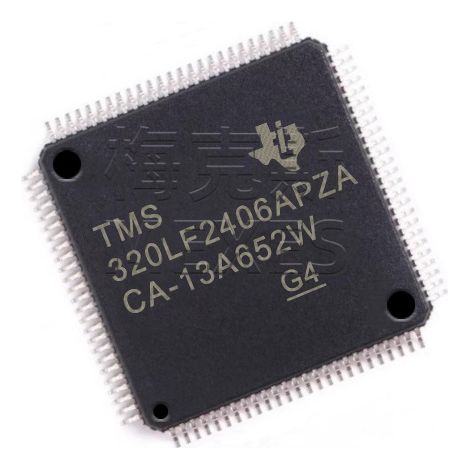 Electronic components TMS320LF2406APZA and TMS320LF2406APZS (pack of 5)