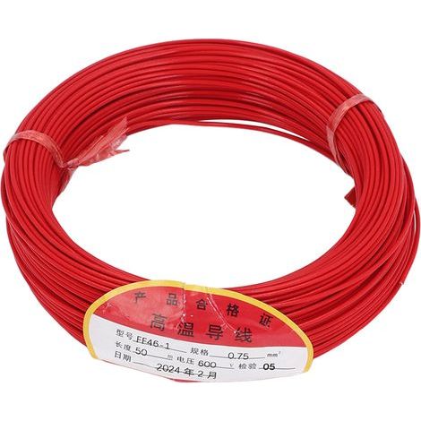 0.75mm² Loop Detector Coil, Oxygen-Free Copper Wire, PTFE, for Vehicles, 50m, 600V (1/5)