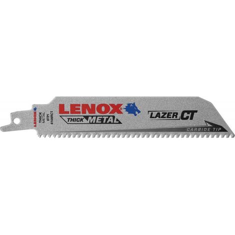 Hoja de sierra sable 152x25x13mm 8 dientes pack de 1 unidades LENOX (1/4)
