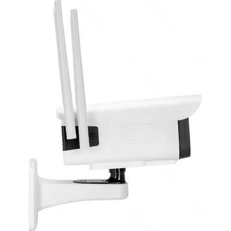 Caméra de sécurité WiFi type bullet "Œil Noir", étanche IP65, vision nocturne et surveillance à distance