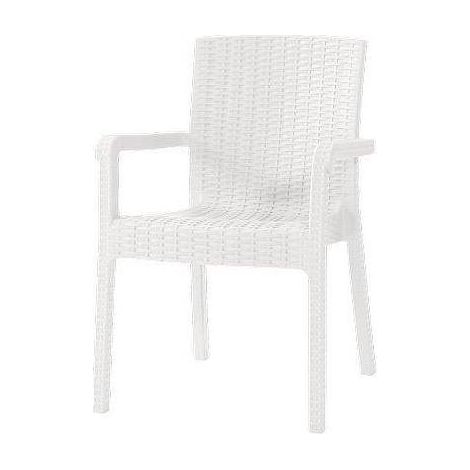 SEDIA RATTAN KRETA + BRACCIOLI DOMUS
