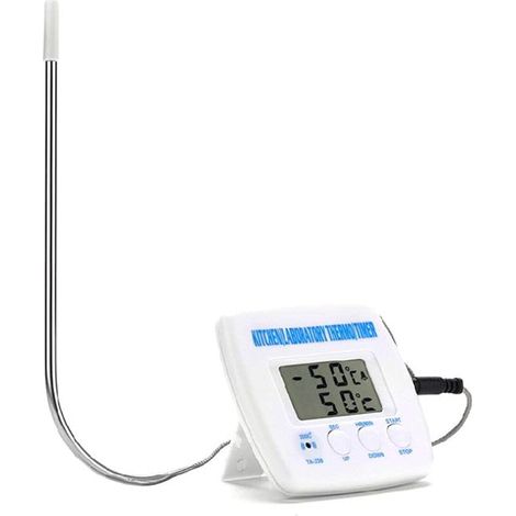 Thermomètre numérique avec affichage LCD pour cuisson de viande (1/5)