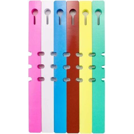 600 étiquettes plastique pour plantes de jardin, rondes avec anneau suspendu – étiquettes réutilisables, résistantes aux intempéries, idéales pour marquer herbes, fleurs, légumes et arbustes (1/5)