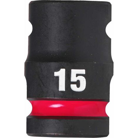 Milwaukee 4932480309 Schlagschrauber, kurz, 1/2" Antrieb, 15mm Größe (1/2)