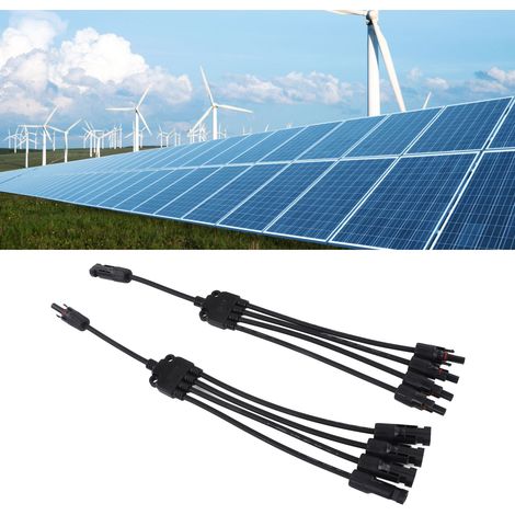IP67-Photovoltaikstecker, 1000-V-Y-förmiger Solarstecker, extra langer Parallelstecker für Solarmodule, MC4-Y5-Solarkabel-Werkzeugset (1/5)