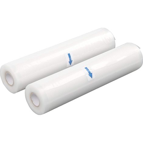 Vakuumierbeutel für Lebensmittel, Vakuumierrollen, Lebensmittelkonservierer, BPA-frei (2er-Pack, 20 × 500 cm) (1/5)