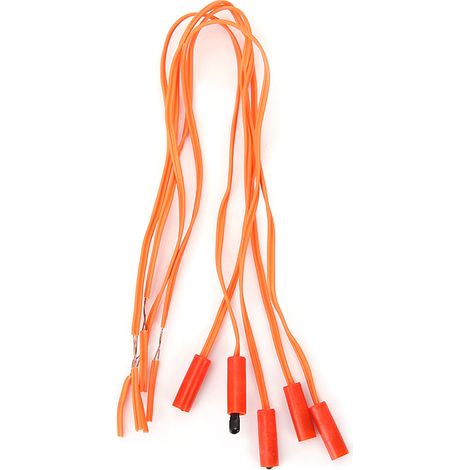 Lot de 50 allume-feux électriques sans fil avec télécommande, câble de 30 cm, pétards et feux d'artifice, mise à feu à distance, sécurité optimale.