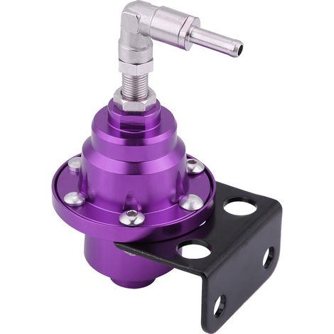 Régulateur de pression de carburant automobile avec manomètre, turbocompresseur, TOMEI (violet) (1/5)