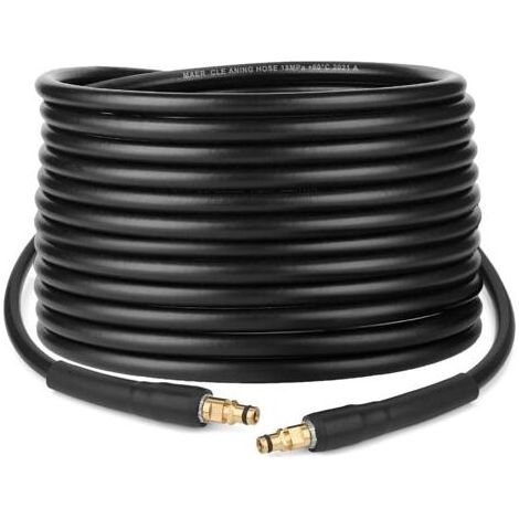 10 m Hochdruck-Ersatzverlängerungsschlauch für Kärcher K-Serie K2 K3 K4 K5 K6 K7 Hochdruckreiniger mit Klick-Schnellanschluss (10 m) (1/4)