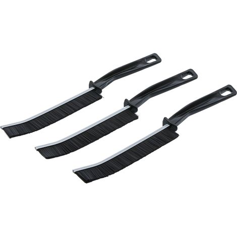 JEU DE BROSSES D'ANGLE DE NETTOYAGE Ã SOIES DURES 230MM 3PCS. BGS DIY 50915 (1/4)