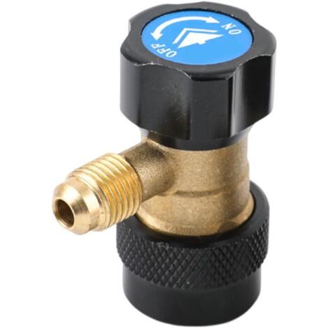 Adaptateur de coupleur rapide, connexion rapide - Ajustement de conversion de réfrigérant pour la voiture Coupleur rapide de rotation à 360 degrés multifonctionnels pour le réfrigérant de climatisat (1/5)