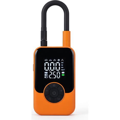 Inflador inalámbrico ST-221B para coche - recargable, pantalla digital (1/5)