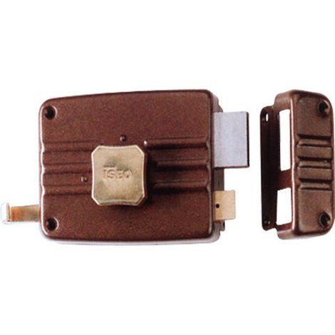 CERRADURA PARA FIJAR PARA PORTONES ART. 401/402 ISEO E60 Dcha.