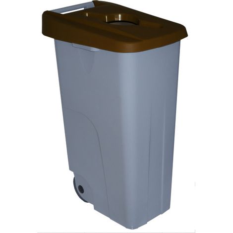Contenedor Reciclo abierto apto para uso alimentario de 110 Litros DENOX – FAMESA Marrón