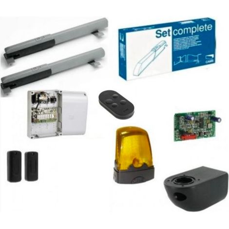Came – Kit de motorisation de portail à 2 battants – Moteur 230V AC – Charge max 600kg – Longueur vantail max 3m – Électrofrein pour sécurité (1/2)