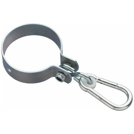 Set di 2 ganci per altalena con moschettone per travi rotonde Ø 5 cm (1/5)