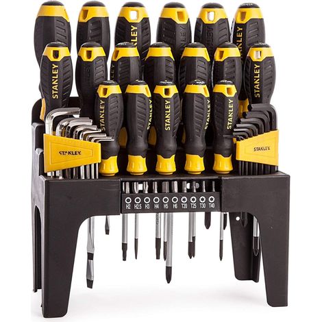 Stanley Set Cacciaviti In Rack Da 44 pezzi STHT0-74958