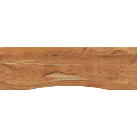 Dessus de bureau  Dessus de table  Plateau de table 140x50x2,5 cm rectangulaire bois massif acacia