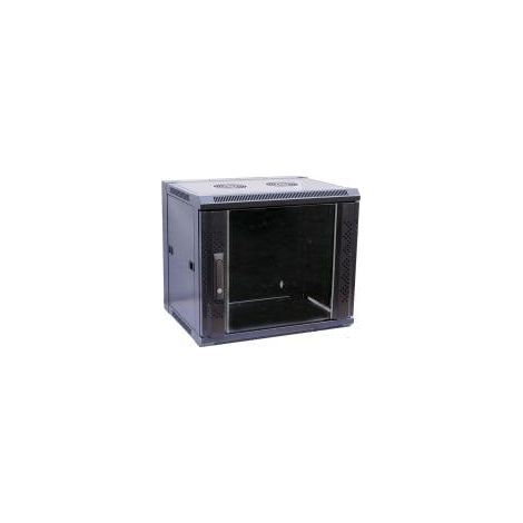 Value Wandregal 19" 6U schwarz Stahl