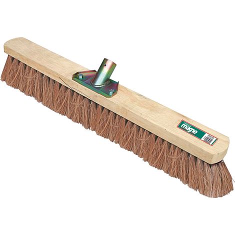 BESEN KOKOSNUSS 60CM METALLHÜLSE OHNE STIEL FORGES DE MAGNE - 383960
