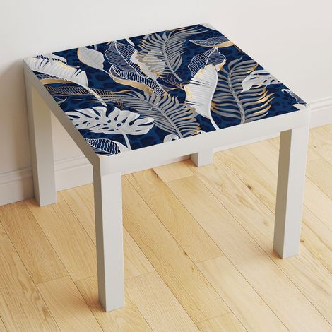 Stickers pour table - Feuilles Tropicales - 60x60 cm - Adhésif MAT (1/2)