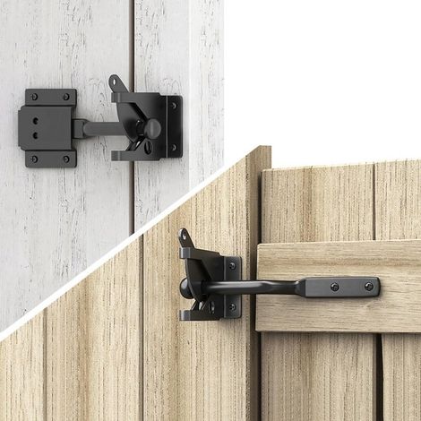 Loquet de porte verrouillable pour porte (1/5)