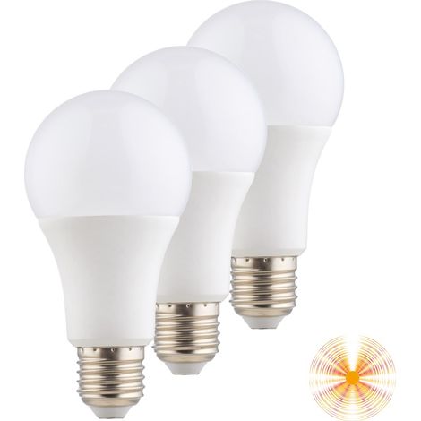 TRIPACK LAMPADINA LED A65 E27 3000K 14W 1353LM