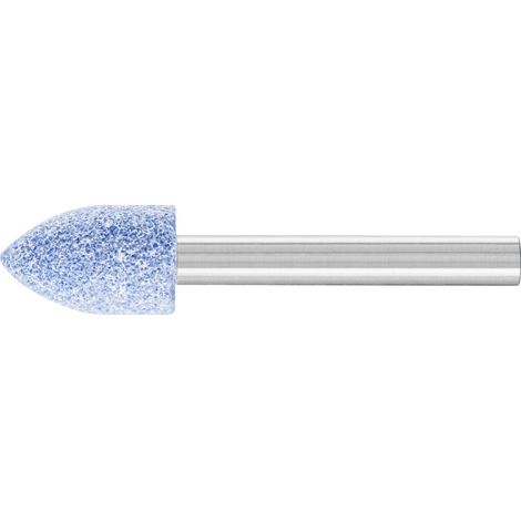 PFERD TOOLS TOUGH Schleifstift Spitzbogen Ø 13x20mm Schaft-Ø 6 mm CO60 für schwer zerspanbare Werkstoffe 10 Stk (1/4)