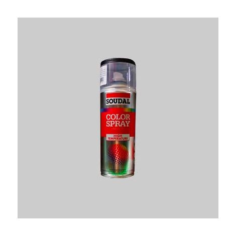 Smalto spray alte temperature soudal 400 ml - grigio antracite conf. da 6 pz