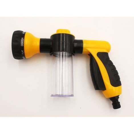 Pistolet à eau haute pression pour lavage de voiture avec mousse, pompe de rinçage domestique et outil pour tuyau d'arrosage (1/5)
