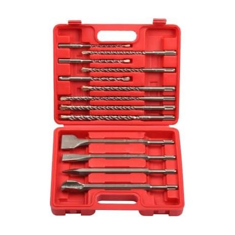 Punte Per Trapano Demolitore Martello 13 Pz Attacco SDS Plus cod.100700607