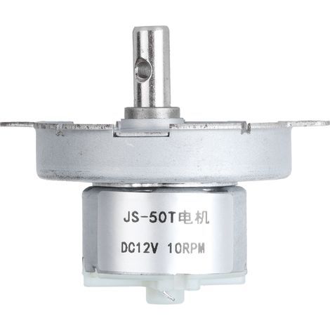 Accessoires pour moteur à réduction basse vitesse, couple élevé, microtransmission 12 V CC JS-50T